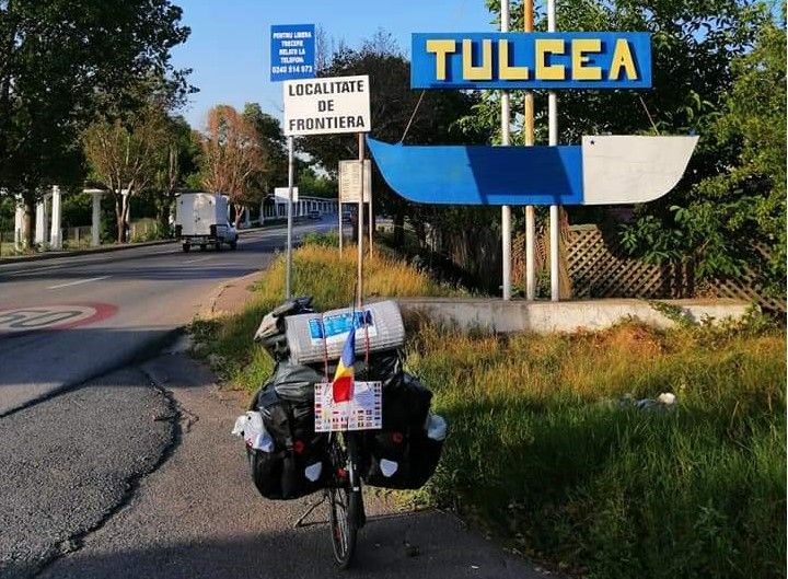 Iulian Mircea si-a inceput Turul Europei trecand prin Tulcea
